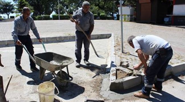 YAZ SEZONUNA HAZIRLIK ÇALIŞMALARI DEVAM EDİYOR