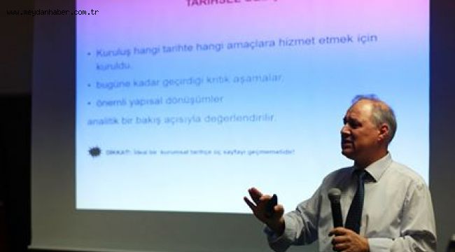 * Yenimahalle'de personele 'Strateji Planı' anlatıldı