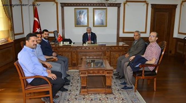 Yeşilay Kırşehir Şubesi'nden Valimize Ziyaret