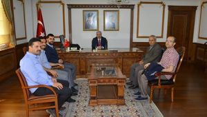 Yeşilay Kırşehir Şubesi'nden Valimize Ziyaret