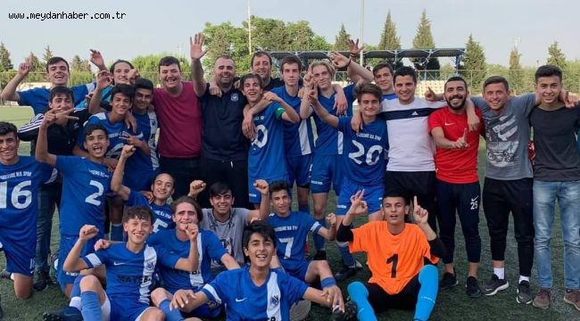 YUNUSEMRE BELEDİYESPOR U-16 TAKIMI ŞAMPİYON OLDU 