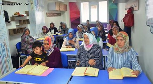 YUNUSEMRE İLE KUR'AN-I KERİM ÖĞRENİYORLAR