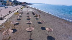 Güzelbahçe Sahilleri Yaza Hazır