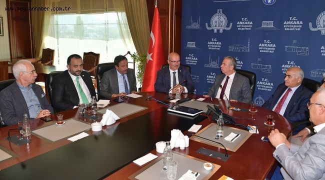 ATO'DAN BAŞKAN YAVAŞ'A ZİYARET…