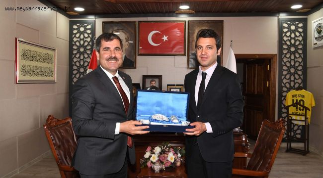 BAŞKAN ASYA, BAŞSAVCI KARAHAN'I AĞIRLADI