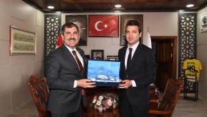 BAŞKAN ASYA, BAŞSAVCI KARAHAN'I AĞIRLADI