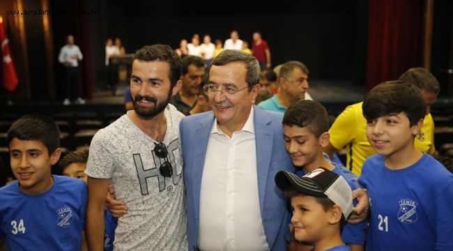 Başkan Batur'dan amatör spora tam destek 