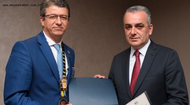 Başkan Esen, Aspendos Rotary Kulübü üyelerine projelerini anlattı