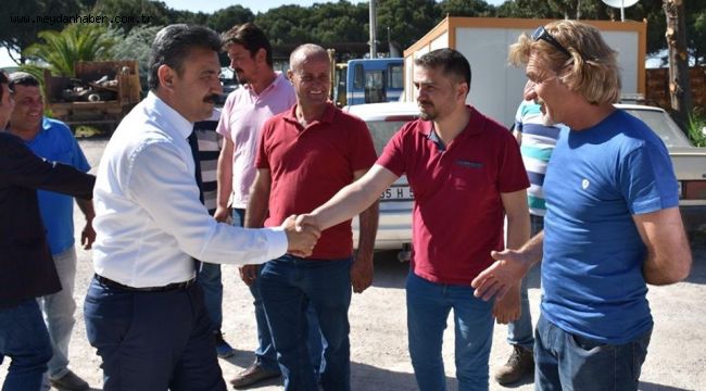 Başkan Kırgöz'den Sabah Mesaisi