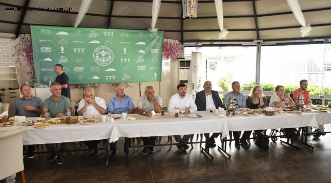 BAŞKAN ŞENLİKOĞLU DUAYEN SPOR ADAMLARINI UNUTMADI