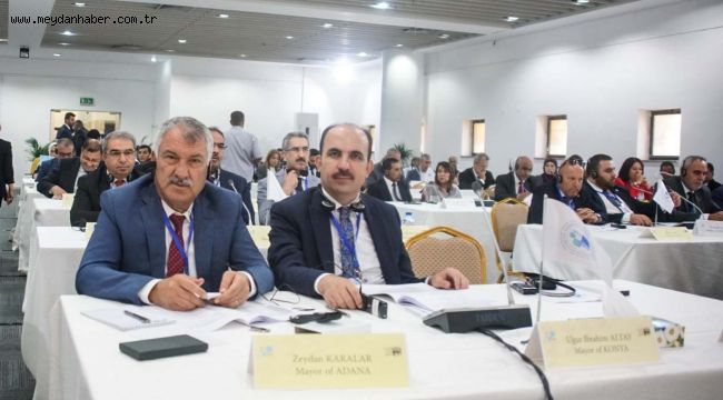 Başkan Zeydan Karalar, UCLG-MEWA'nın (Dünya Belediyeler Birliği) Eş Başkanı seçildi
