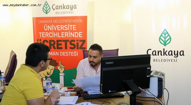 ÇANKAYA BELEDİYESİ ÖĞRENCİLERİN YANINDA