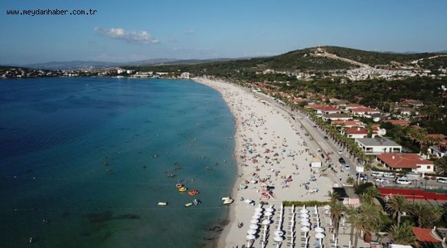 Çeşme en güzel plajı ile Türkiye birincisi!