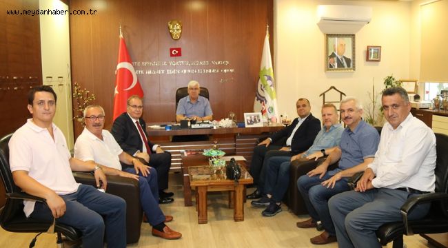 CHP Genel Başkan Yardımcısı Öztrak ve Vekil Aygun Başkan Yüksel'i Ziyaret Etti