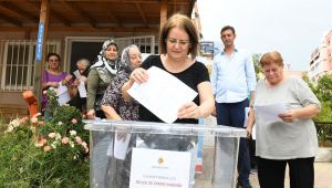 ÇİĞLİ'DE SANDIKLAR KURULDU