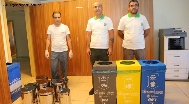 ÇÖP KOVALARI GİTTİ, ATIK TOPLAMA KUTULARI GELDİ