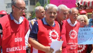 DİSK EMEKLİ Sen'den emekli zammına tepki