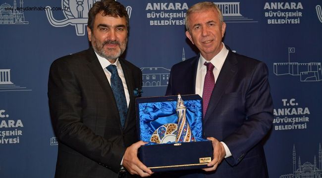 İŞ DÜNYASINDAN BAŞKAN YAVAŞ'A ZİYARET…