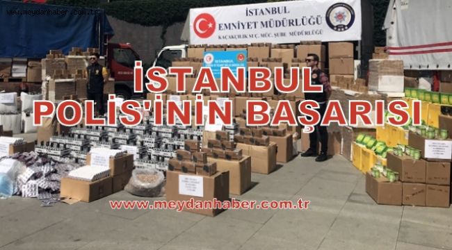 İstanbul'da dev kaçakçılık operasyonu: 7 tır sahte ürün yakalandı
