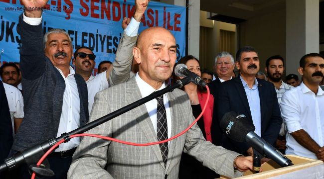İzmir Büyükşehir'de toplu sözleşme sevinci