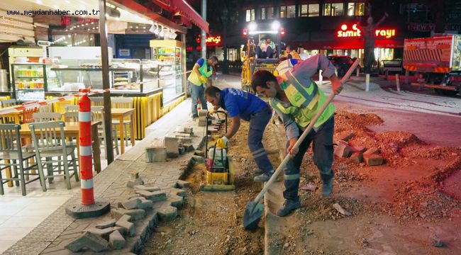 KIZILAY'IN ÜNLÜ CADDE VE SOKAKLARINA MAKYAJ...