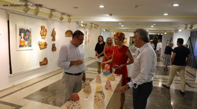 "LIGHT OF ART" KARMA SERGİSİ KÜLTÜR VE SANAT EVİ'NDE AÇILDI