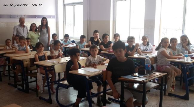 MAHALLENİN ÇOCUKLARINA YAZ OKULU