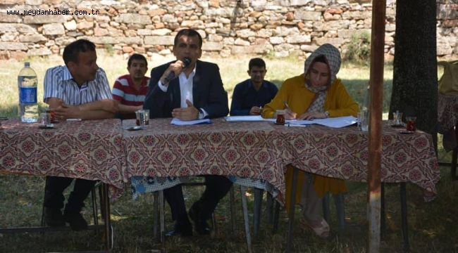 MECLİS TOPLANTISINI MAHALLE KAHVESİNDE GERÇEKLEŞTİRDİLER