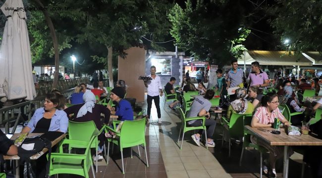 Ortapark Kafe Yenilenen Yüzü ve Aile Bölümü ile Hizmetinizde