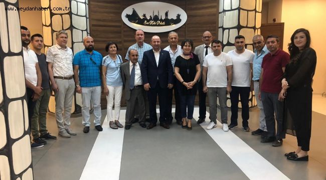 PTO BAŞKANI SAKARYA'DAN KENT KONSEYİ'NE ANLAMLI ZİYARET