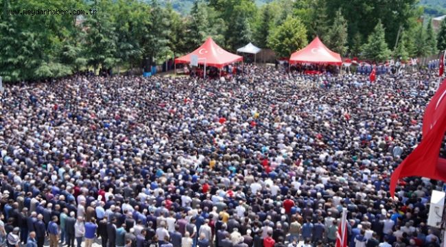 Şehitlerimizi son yolculuğuna uğurluyoruz