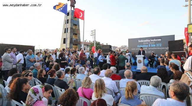 Srebrenitsa Buca'da unutulmadı