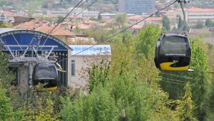 TELEFERİKLE GÖKYÜZÜNDEN ANKARA'YA BAKIŞ