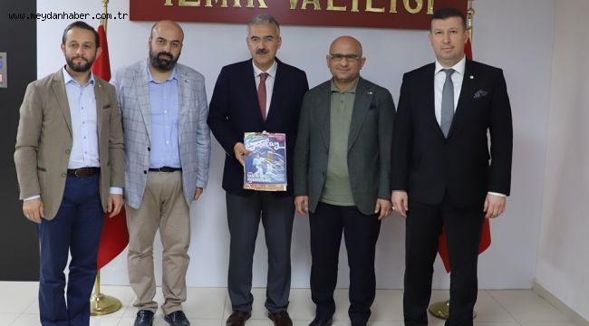 Yeşilay'dan, Vali Ayyıldız'a ziyaret