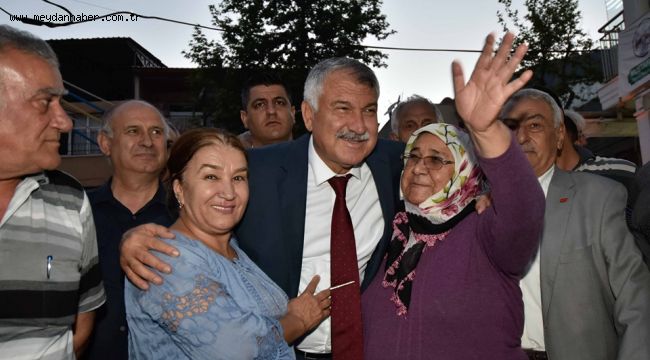 Zeydan Karalar, "Tekir'in kanalizasyon sorununu çözmek bize nasip olacak."