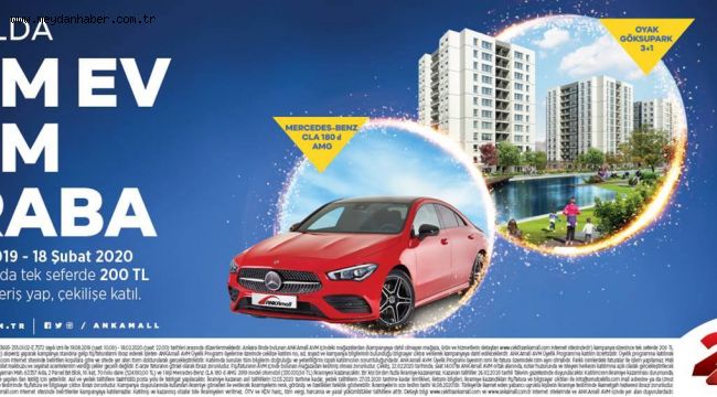 20. YILA HEM EV HEM ARABA ANKAmall'dan Ziyaretçilerine 20. Yıl Sürprizi