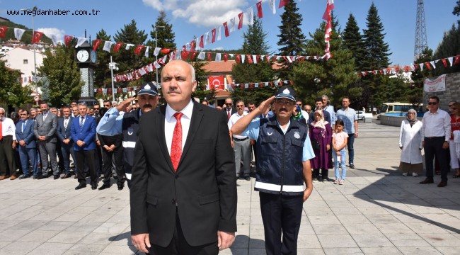 30 Ağustos Zafer Bayramı, Kızılcahamam'da törenle kutlandı.