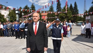 30 Ağustos Zafer Bayramı, Kızılcahamam'da törenle kutlandı.