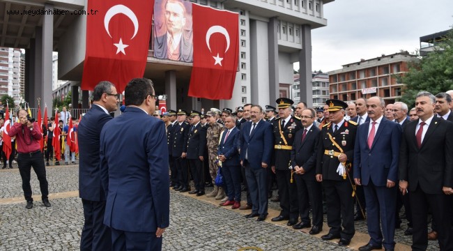 30 AĞUSTOS ZAFER BAYRAMI TÖRENLERLE KUTLANDI