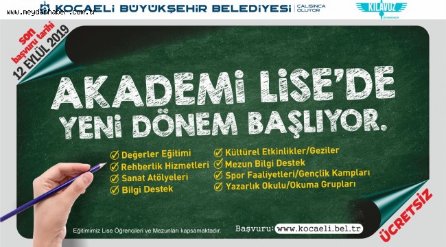 Akademi Lise'de yeni dönem başlıyor  