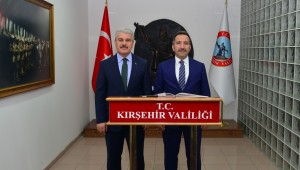 Aksaray Valisi Ali Mantı'dan Sayın Valimize Ziyaret