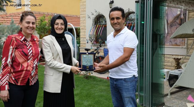 AKYURT'UN EN GÜZEL BAHÇELERİ ÖDÜLLENDİRİLDİ