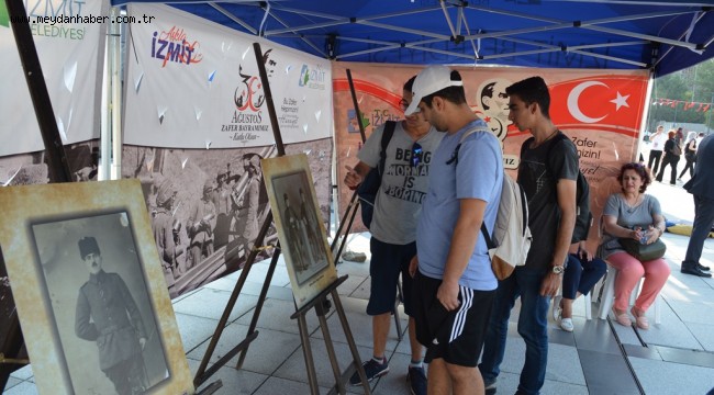 ANAFARTALAR'DAN KOCATEPE'YE İLK KEZ İZMİT'TE SERGİLENDİ