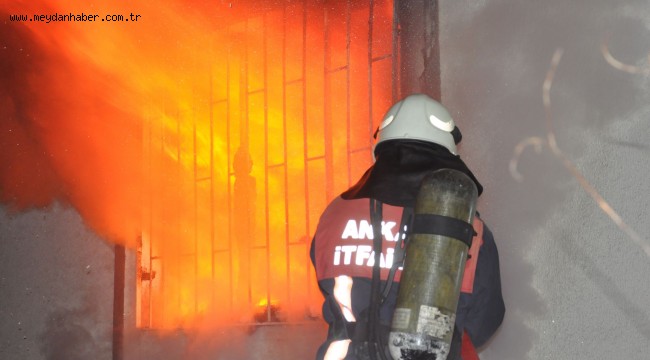 ANKARA İTFAİYESİ HİZMETTE SINIR TANIMIYOR…