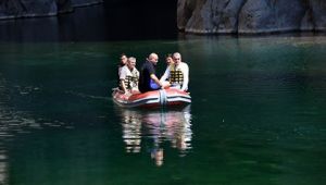 Antalya'nın gizli cenneti; Kapuz Kanyonu Başkan Esen; "Kapuz Kanyonu'nu turizme kazandıracağız"