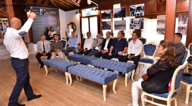 Ata Anı Evi'ne Makedonya'dan ziyaretçi