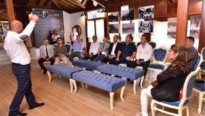 Ata Anı Evi'ne Makedonya'dan ziyaretçi