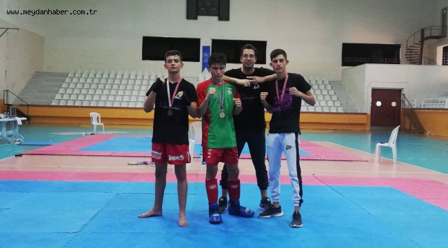 Bahçede çalıştılar, 10 madalya kazandılar…