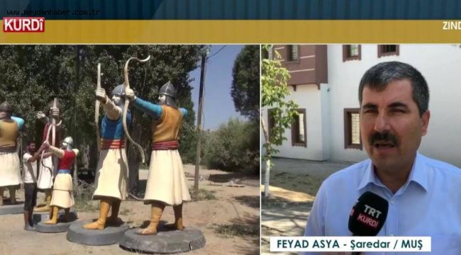 BAŞKAN ASYA, TRT EKRANLARINDAN MALAZGİRT'İ ANLATTI
