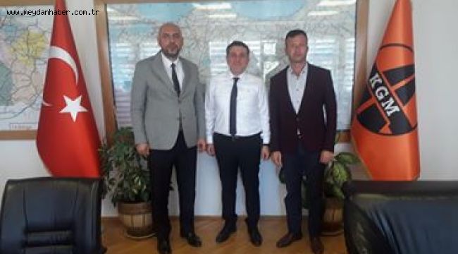 BAŞKAN AYDIN BURSA KARAYOLLARI BÖLGE MÜDÜRÜ ZİYARET